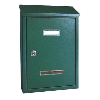 CASSETTA POSTALE VERDE MM.350X230X80