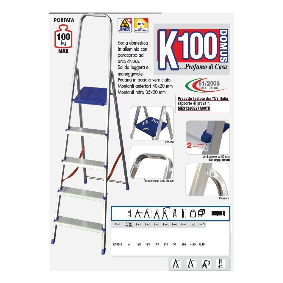 scala-domus-k100-6-gradini-51x11xh204cm-100kg
