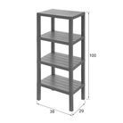 scaffale-woody-4-ripiani-grigio-38x29xh100cm-in-po