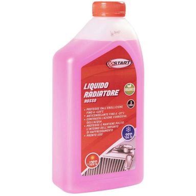 LIQUIDO RADIATORE 1L ROSSO -22 GRADI