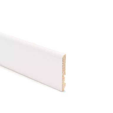 BATTISCOPA RIC LIS 60X10X2250MM BIANCO VERNICIABIL