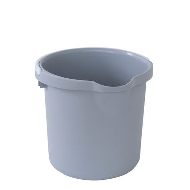 SECCHIO TONDO 10L D.31XH27CM GRIGIO