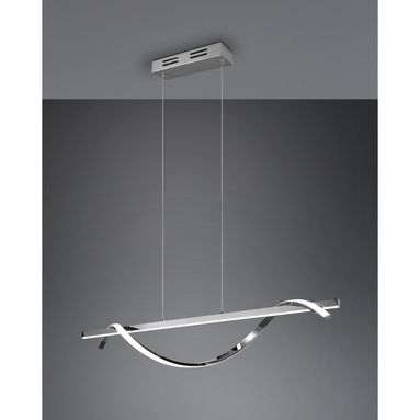LAMPADARIO LED ISABEL 26W 100CM 4000K CROMO.