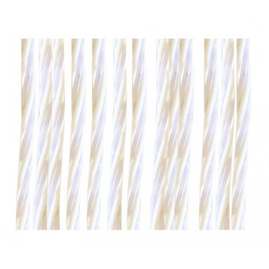 TENDA TRECCIA PVC TUCA 125XH230CM BIANCO/GHIACCIO