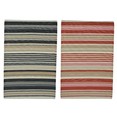 STUOIA STRIPE PP 180X120CM BLU / BEIGE / ROSSA.