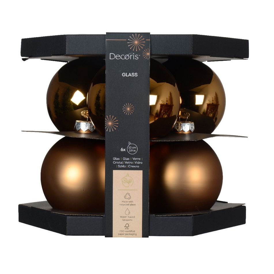 sfere-natalizie-10cm-marrone-pecan-6pz-in-vetro