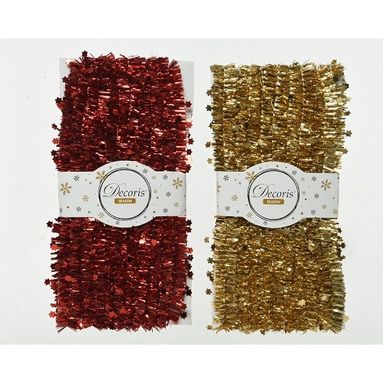 GHIRLANDA ORO/ROSSO 5M.