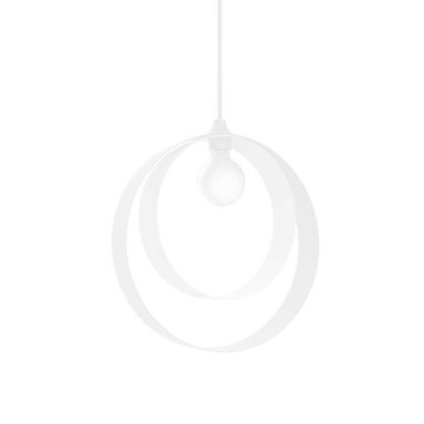 LAMPADARIO NUCLEO E27 D.40XH120CM BIANCA