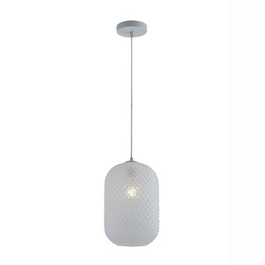 LAMPADARIO ASHFORD 1XE27 20XH150CM BIANCO.