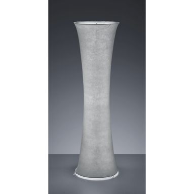 PIANTANA GRAVIS 2X E27 D.35XH123CM GRIGIO TESSUTO