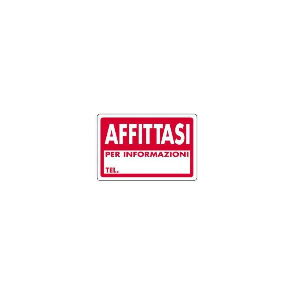 cartello-affittasi-30x20