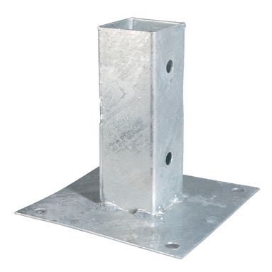 PORTAPALO H15CM AVVITARE PER PALI QUADRI 71X71MM