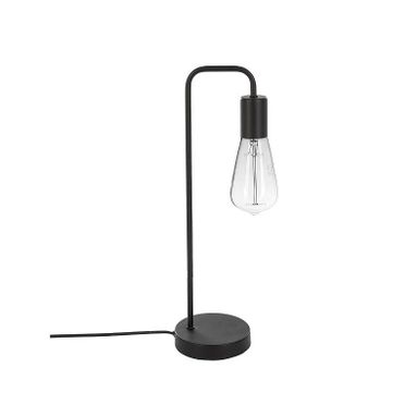 LAMPADA DA TAVOLO KELI D.13XH45CM IN METALLO NERA