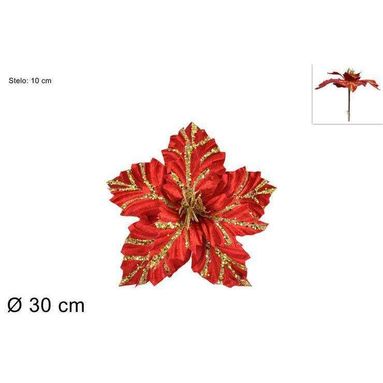 FIORE VELLUTO ROSSO CON PINZETTA.