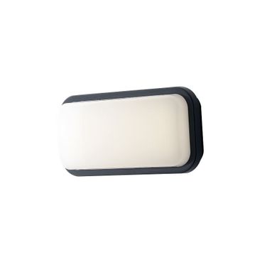 PLAFONIERA LED SHELLY GRIGIA 15W 24CM 3-4000K IP6.