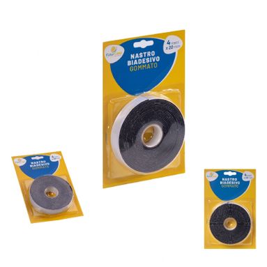 NASTRO BIADESIVO GOMMATO 20MM 4M.