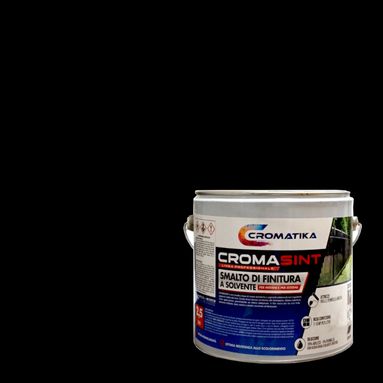 SMALTO CROMASINT 2,5L NERO OPACO SOLVENTE.