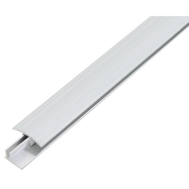 COPRISOGLIA DUO 34X13X1000MM ALLUMINIO ANODIZZATO