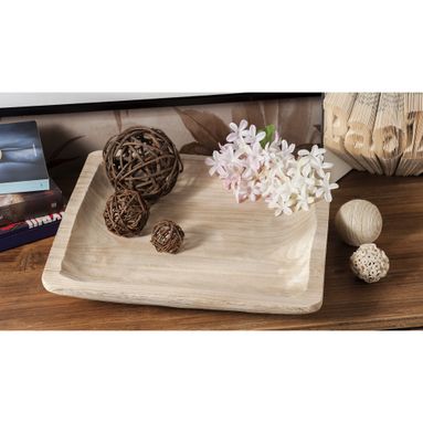 VASSOIO QUADRATO 33,5X33,5CM IN LEGNO