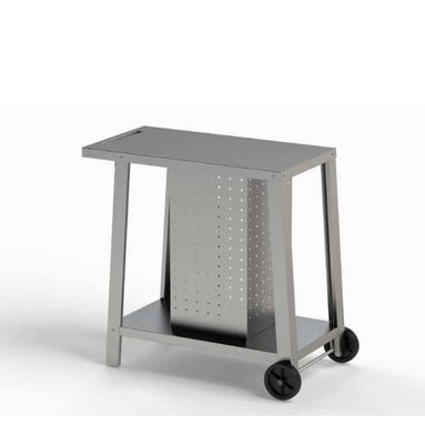 CARRELLO CLEMENTINO PER FORNI A LEGNA E A GAS IN ACCIAIO INOX
