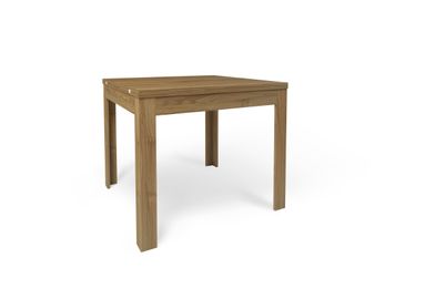 TAVOLO PIEGHEVOLE 90+90 90X90XH75CM STRUTTURA NOCE STELVIO FRONTALE NOCE STELVIO