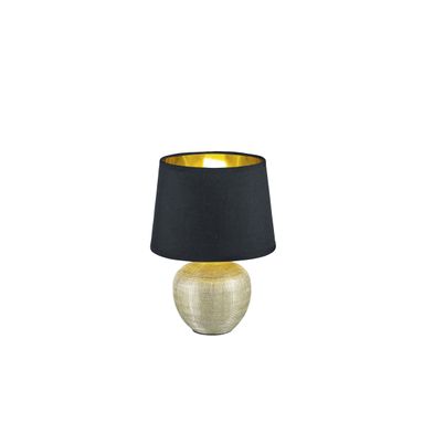 LAMPADA DA TAVOLO LUXOR D.18XH26CM ORO CON PARALUM