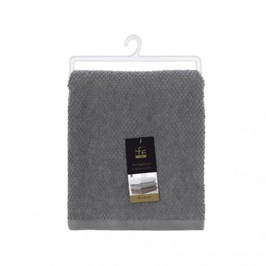 ASCIUGAMANO BIDET 40X60CM GRIGIO IN COTONE