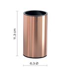 portaspazzolini-elettra-d-dot-7xh12cm-inox-color-rame