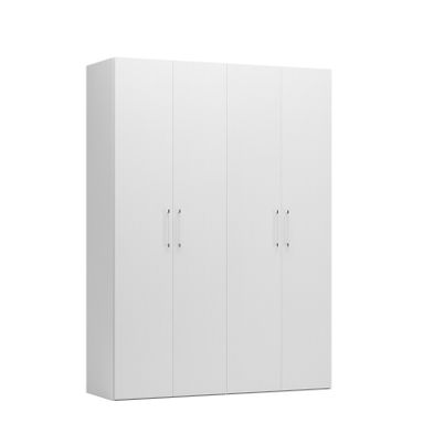 ARMADIO BASIC 4 ANTE BATTENTI 181X58XH247CM FRASSI