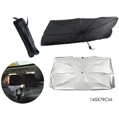 PARASOLE PIEGHEVOLE PER AUTO 145X79CM.