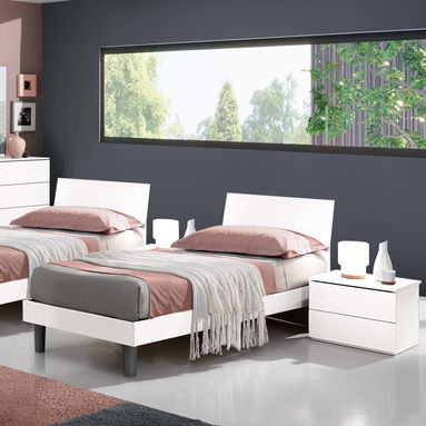 GIROLETTO SINGOLO SIMPLI BIANCO GR. 100X205XH88CM