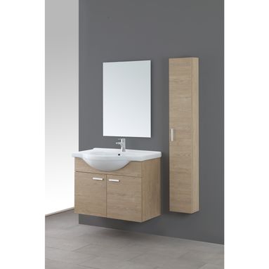 BAGNO STELLA 80X46XH64CM SOSPESA ROVERE DOLOMITE.