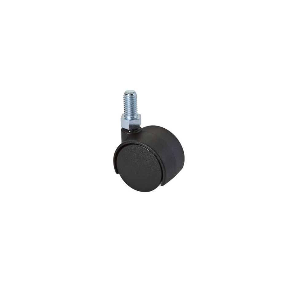 ruota-nylon-40mm-con-filetto-m10