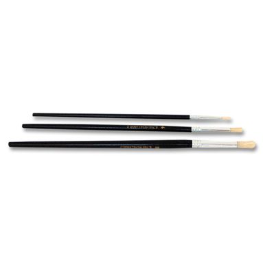 SET 3 PENNELLI TONDI 0-4-8 BELLE ARTI MANICO CORTO