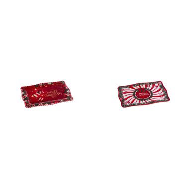 VASSOIO MERRY CHRISTMAS 30X12XH2CM RETTANGOLARE..