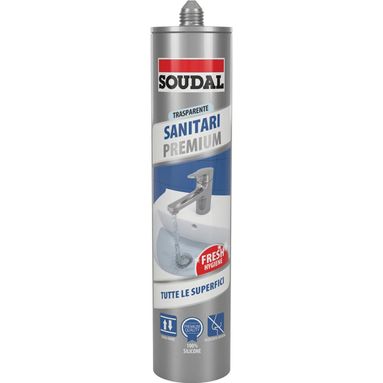 SILICONE SANITARI PREMIUM 300ML TRASPARENTE.