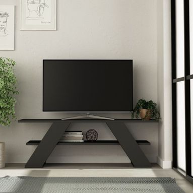 PORTA TV FARFALLA 120X33XH40CM ANTRACITE