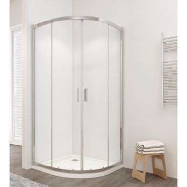 BOX DOCCIA SEMICIRCOLARE MOOD 90X90XH185CM CRISTAL