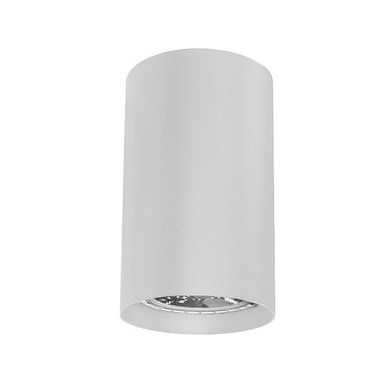 PLAFONIERA ROND GU10 D.6XH10CM BIANCA IN METALLO