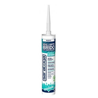 SIGILLANTE IBRIDO PER INTERNI 280ML BIANCO.