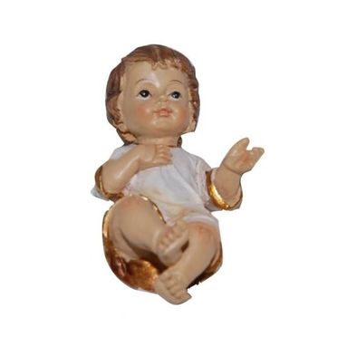 GESU BAMBINO 5CM IN RESINA RESINA.