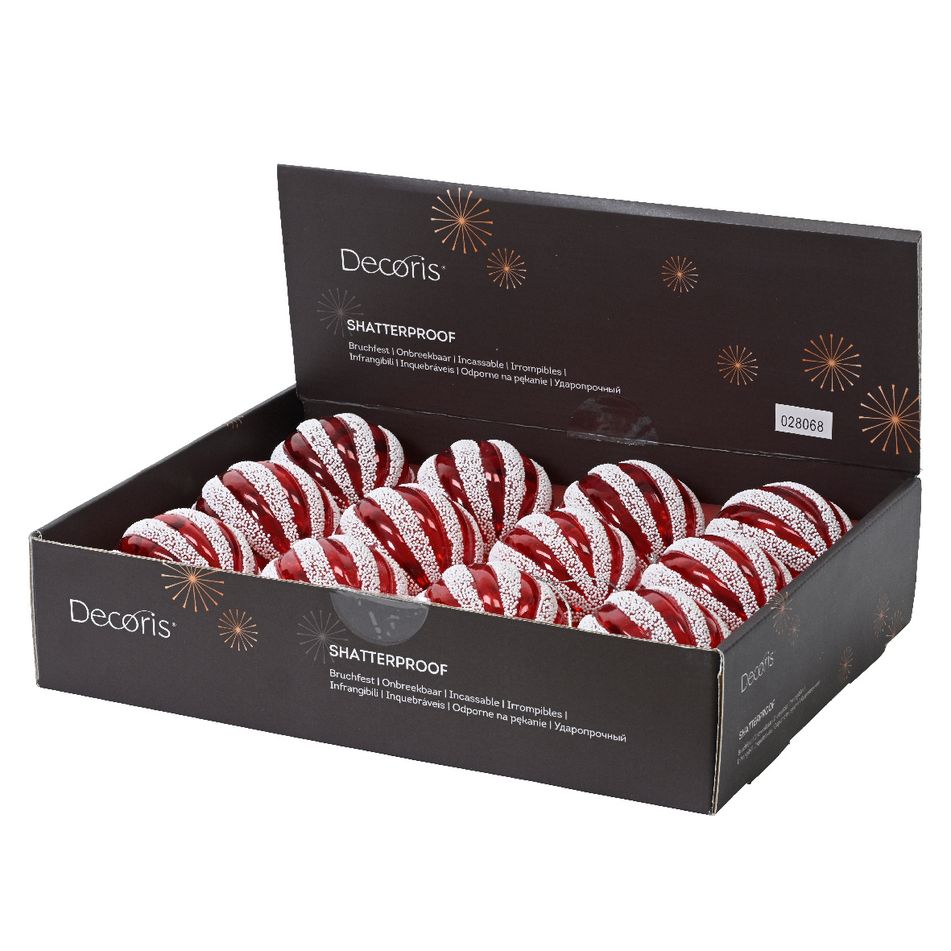 sfera-natalizia-8cm-rossa-slash-bianca-trasparente