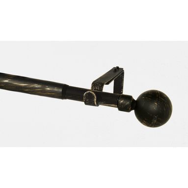 BASTONE KIT SFERA D.19MM 120-210CM NERO-ORO