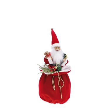 BABBO NATALE NEL SACCO D.32XH60CM..