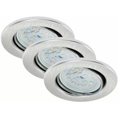 KIT 3 FARETTI INCASSO ORIENTABILI NON DIMMERABILI