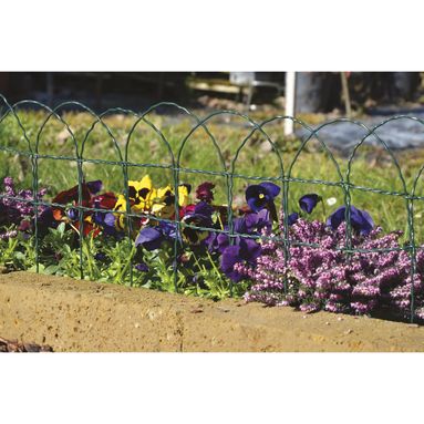 RETE METALLICA BORDER 10XH40CM VERDE