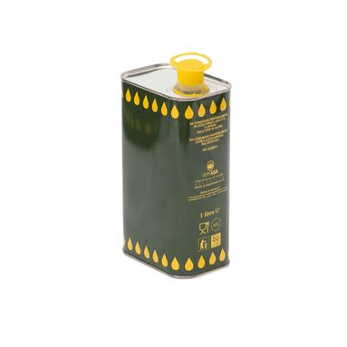 LATTA IN METALLO PER OLIO 1L
