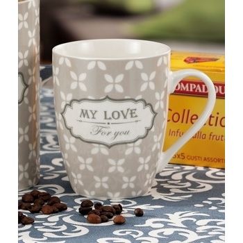 MUG NEW BONE CHINA A2DEC2COL D8XH10
