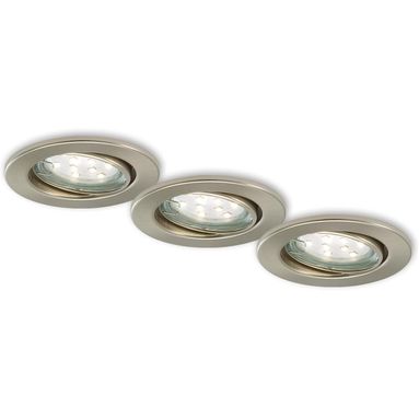 KIT 3 FARETTI INCASSO ORIENTABILI NON DIMMERABILI