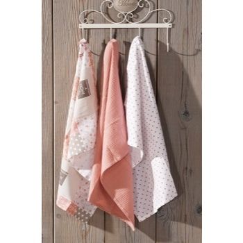 S3 SALVIETTE COT PASCAL A2C CM40X60